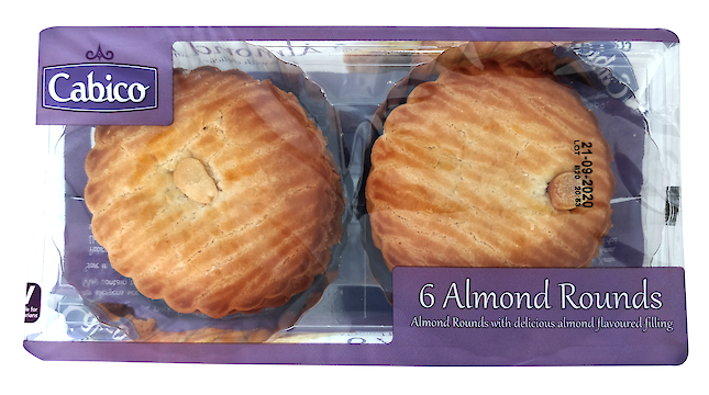 Cabico 6 Almond Rounds (CAKES)