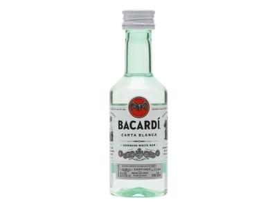 Bacardi White Rum 5cl (ALCOHOL)