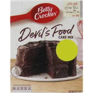 Betty Crocker Devils Food Cake Mix 425g (GROCERY)