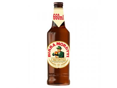 Birra Moretti Bottle 660ml (ALCOHOL)