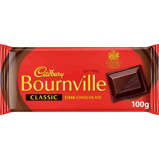 Cadbury Bournville Classic Dark Block 100g (CONFECTIONERY)