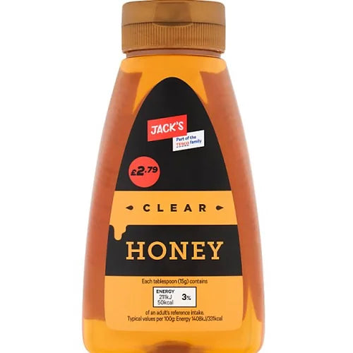 Jacks Clear Honey 340g (GROCERY)