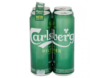 Carlsberg Green Pilsner 4x568ml (ALCOHOL)