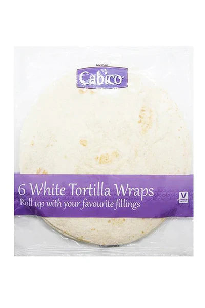 Go Local 6 Plain Wheat Tortilla Wraps (GROCERY)