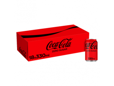 Coca Cola Zero 18x330ml (MULTIPACK)