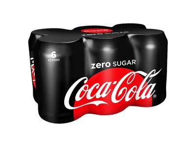 Coca Cola Zero Sugar 6x330ml (MULTIPACK)