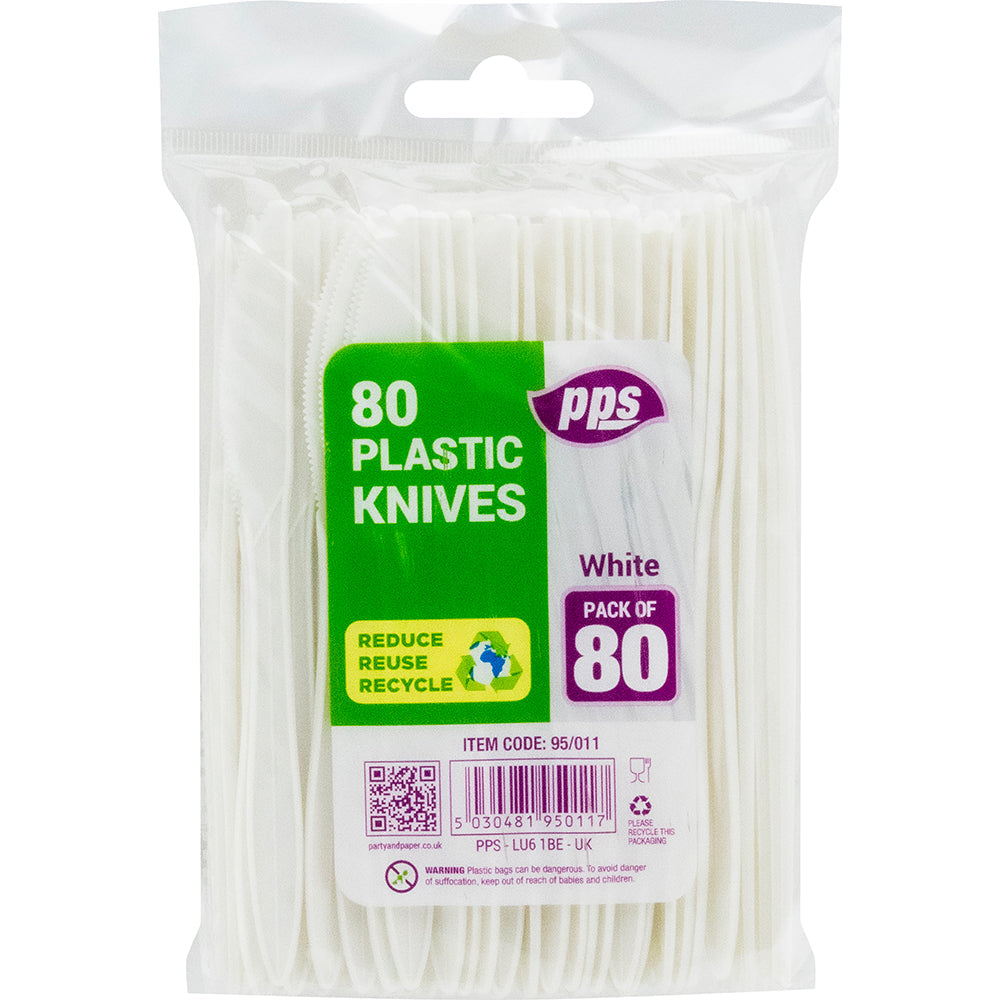 50 Plastic Knives (HOUSEHOLD)