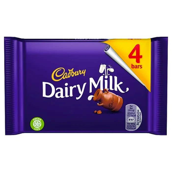 Cadbury DM Chocolate 4 Pack (SHAREPACK)