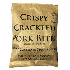 RayGrays Crispy Crackled Pork Bites 65g (CRISPS)