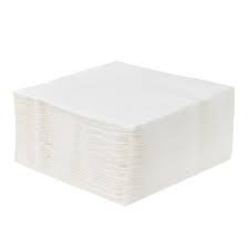 White Napkins 100 Pack (HOUSEHOLD)