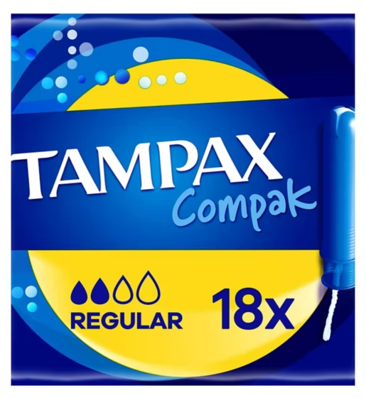 Tampax Compak 18 Regular (SANITARY)