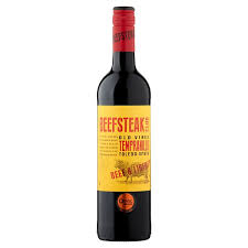 Beefsteak Club Tempranillo Wine 75cl (ALCOHOL)