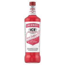 Sminoff Ice Raspberry Bottle 70cl (ALCOHOL)