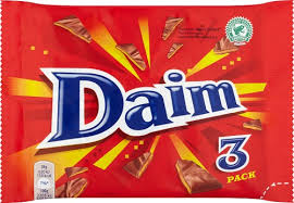 Daim 3 Pack (CONFECTIONERY)