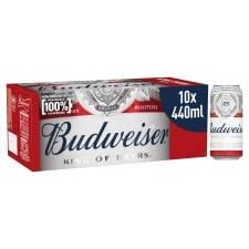 Budweiser 10x440ml (MULTIPACK)