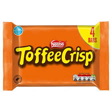 Nestle Toffee Crisp 4 Pack (CONFECTIONERY)