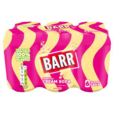 Barr Cream Soda 6x330ml (MULTIPACK)