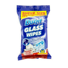 Duzzit 50 Glass Wipes (HOUSEHOLD)