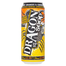 Dragon Soop Oranges & Lemon Can 500ml (ALCOHOL)