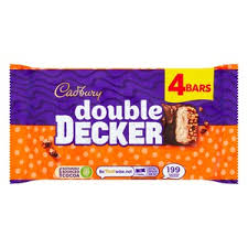 Cadbury Double Decker 4 Pack (CONFECTIONERY)