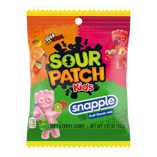 Sour Patch Kids Snapple Fruit 102g (CONFECTIONERY)