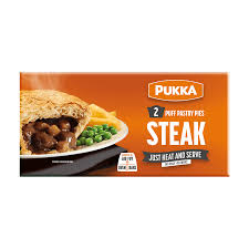 Pukka 2 Steak Pies (FROZEN)