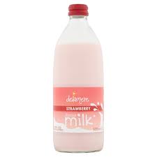 Delamere Strawberry Milk 500ml (CHILLED)