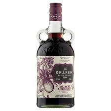 The Kraken Black Spiced Rum with Black Cherry & Vanilla 70cl (ALCOHOL)