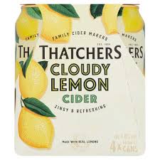 Thatchers Cloudy Lemon Cider 4x440ml (ALCOHOL)