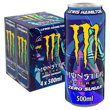 Monster Lewis Hamilton Zero Sugar 4x500ml (MULTIPACK)