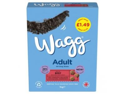 Wagg Beef 1kg (DOGFOOD)