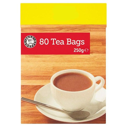 Euro Shopper 80 Tea Bags (BEVERAGES)