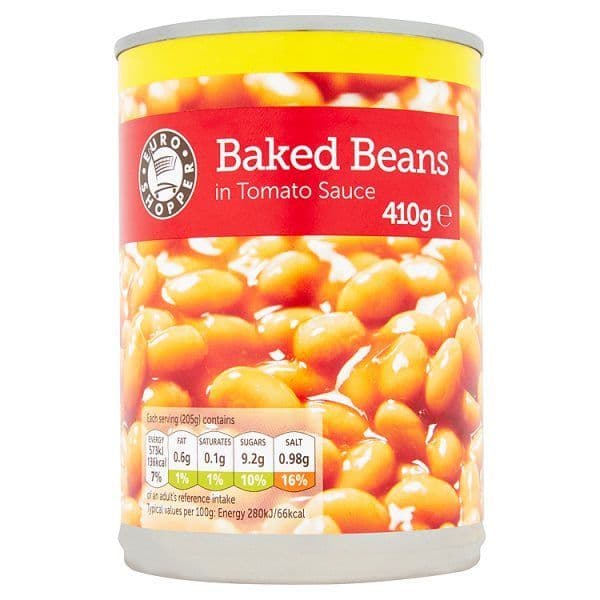 Euro Shopper Baked Beans 410g (GROCERY)