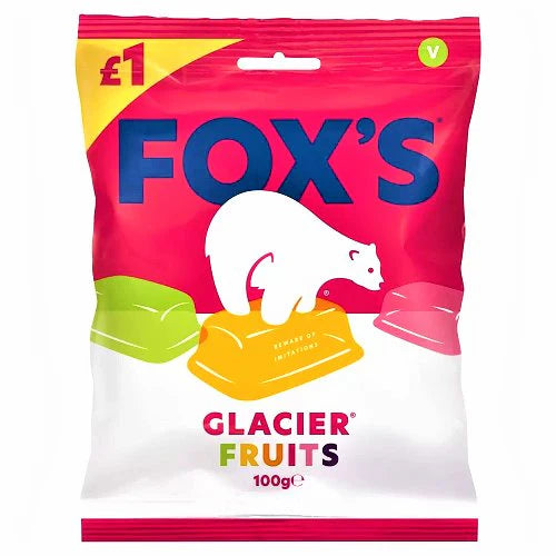 Fox's Glacier Fruits 100g (SHAREBAG)