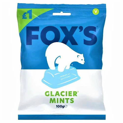 Foxs Glacier Mints 100g (SHAREBAG)