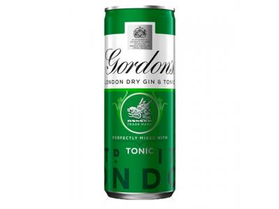 Gordons London Gin Can 250ml (ALCOHOL)