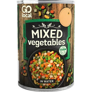 Go Local Mixed Vegetables in Water 300g (GROCERY)