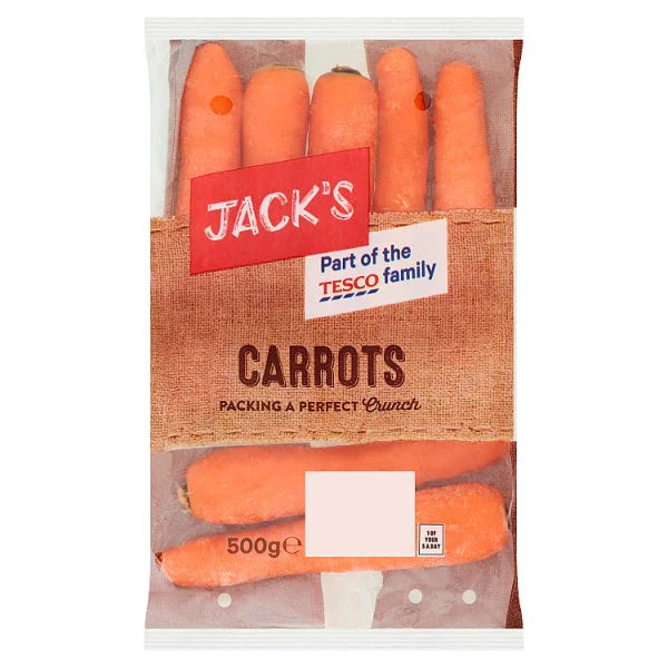 Jacks Carrots 500g (ESSENTIALS)