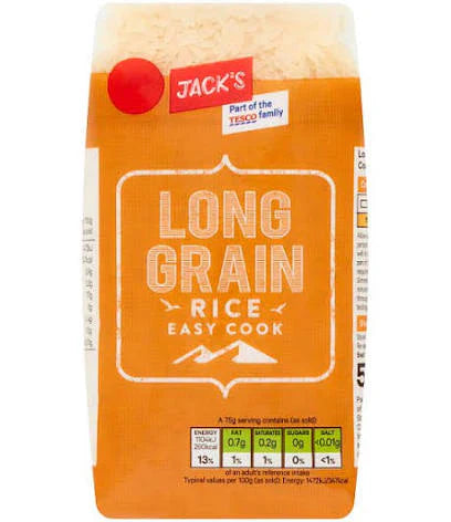 Jacks Easy Cook Long Grain Rice 500g (GROCERY)