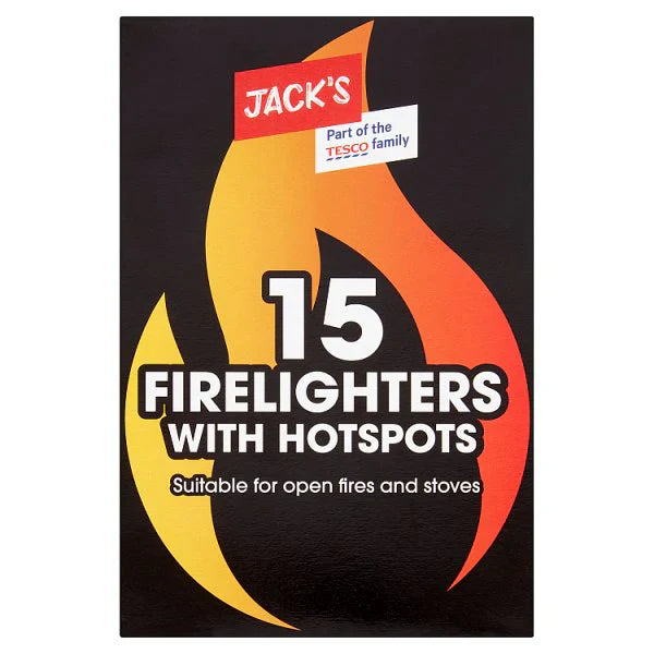 Jacks 15 Fire Lighters (HOUSEHOLD)