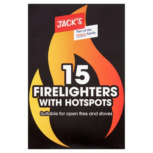 Jacks 15 Fire Lighters (HOUSEHOLD)