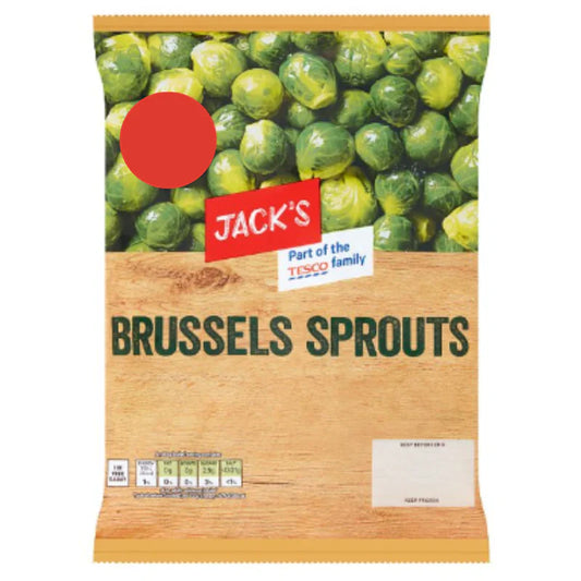 Jacks Brussels Sprouts 500g (FROZEN)