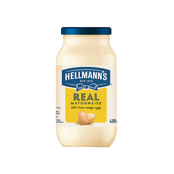 Hellmanns Real Mayonnaise 400g (GROCERY)