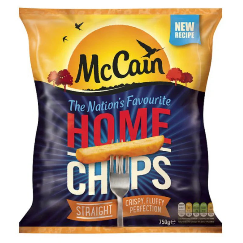 McCain Straight Home Chips 700g (FROZEN)