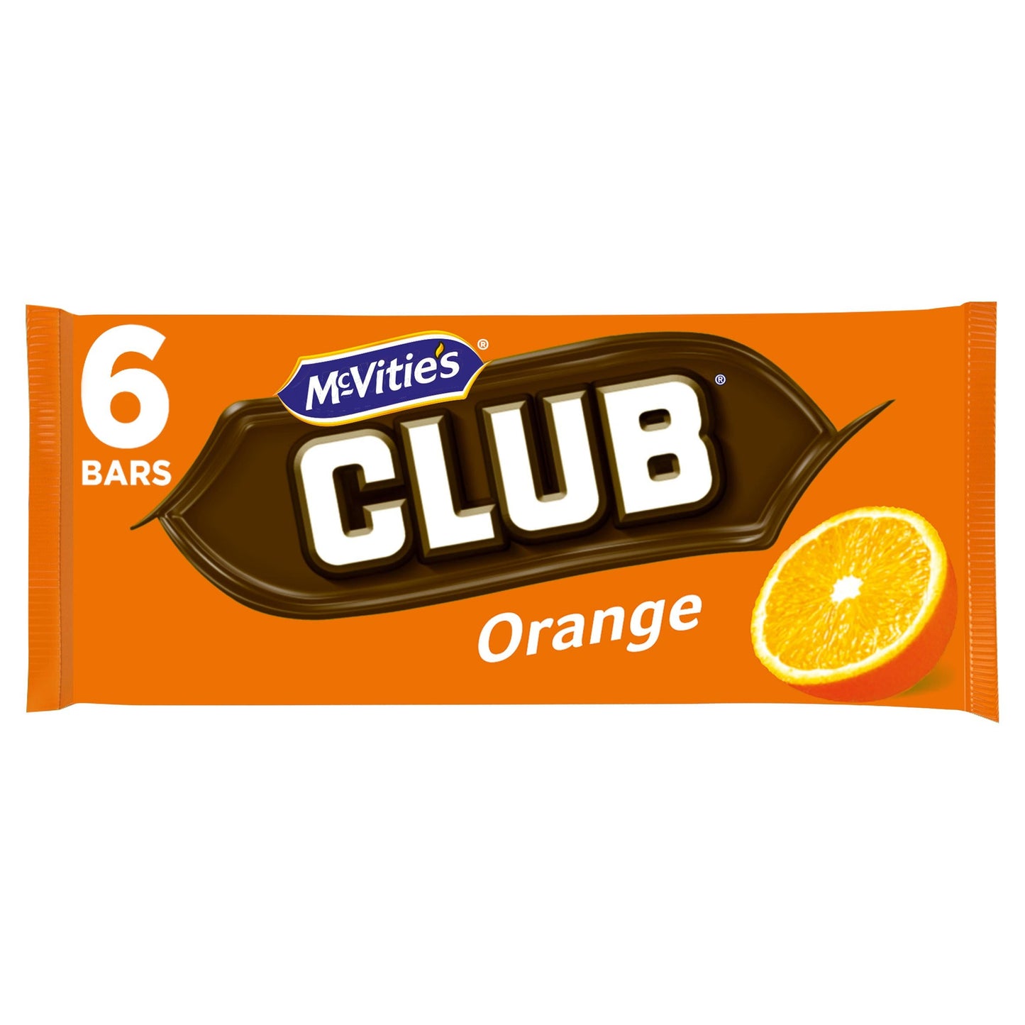 McVitie's Club Orange 6 Pack
