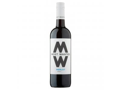 Most Wanted Merlot Wine 75cl (ALCOHOL)