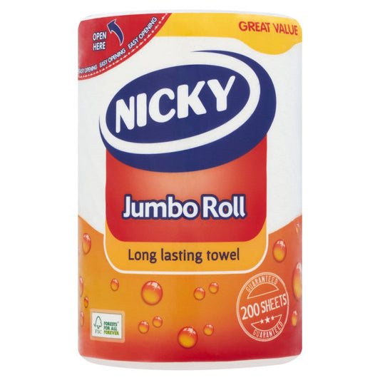 Nicky Jumbo Kitchen Roll (HOUSEHOLD)