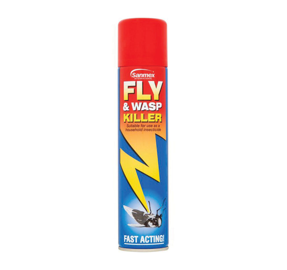 Sanmex Fly & Wasp Killer 300ml (HOUSEHOLD)