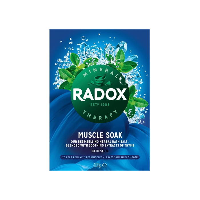 Radox Muscle Soak Bath Salts 400g (HOUSEHOLD)