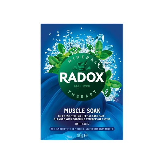 Radox Muscle Soak Bath Salts 400g (HOUSEHOLD)